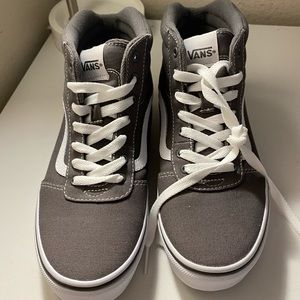 Grey Hightop Vans
